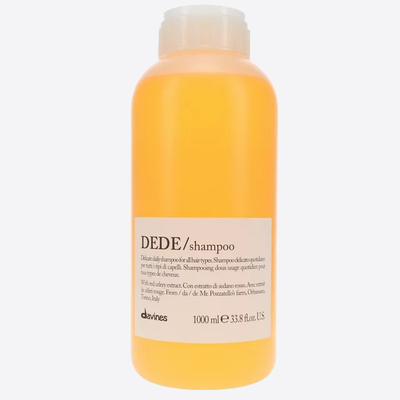 DEDE Shampoo Шампунь для деликатной очистки всех типов волос Essential Haircare Davines, 1000 мл