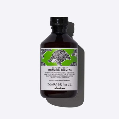 RENEWING Shampoo Відновлювальний шампунь, що подовжує життєвий цикл волосся Naturaltech Davines, 250 мл