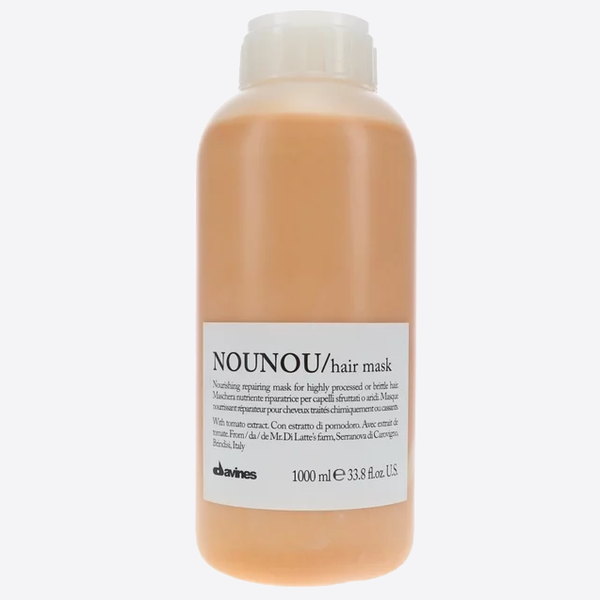 NOUNOU Hair Mask Маска для відновлення та глибокого живлення пошкодженого та ламкого волосся Essential Haircare Davines, 1000 мл