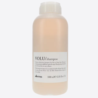 VOLU Shampoo Шампунь для придания объему тонким и нормальным волосам Essential Haircare Davines, 1000 мл