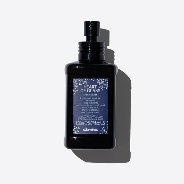 SHEER glaze Термозащитный флюид для блеска волос Heart of Glass Davines Davines, 150 мл