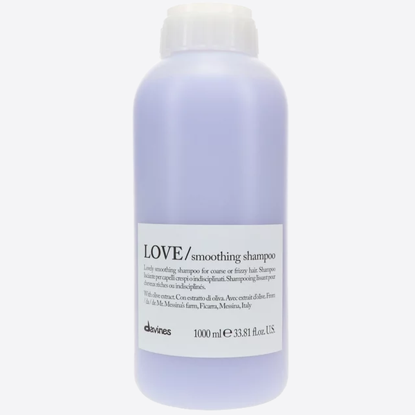 LOVE smoothing Shampoo Шампунь для разглаживания непослушных и волнистых волос Essential Haircare Davines, 1000 мл