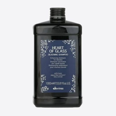 SILKENING Shampoo Шампунь для підтримки кольору та шовковистості волосся Heart of Glass Davines, 1000 мл