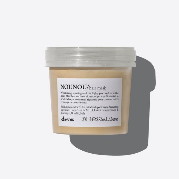 NOUNOU Hair Mask Маска для восстановления и глубокого питания поврежденных и ломких волос Essential Haircare Davines, 250 мл