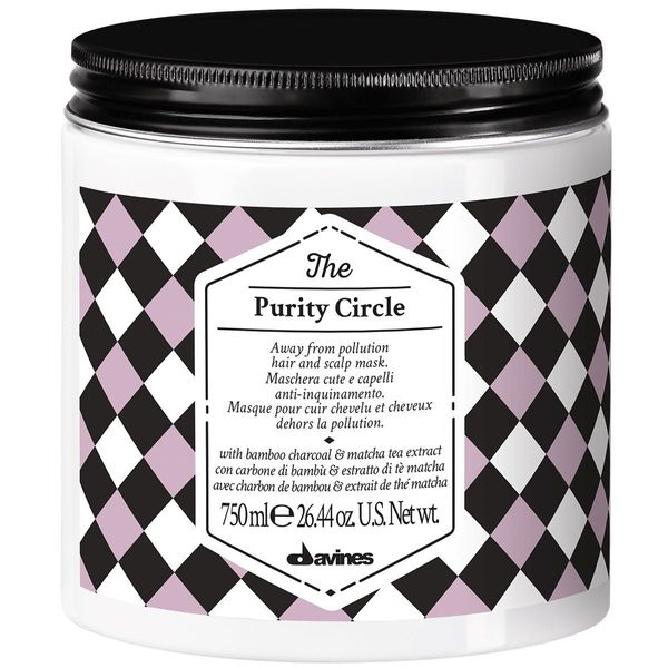 THE PURITY CIRCLE Маска-детокс для волосся та шкіри голови Davines, 750 мл