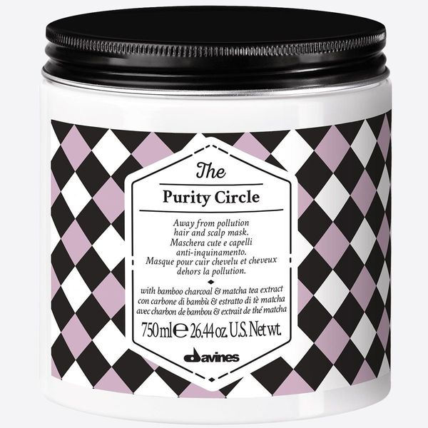 THE PURITY CIRCLE Маска-детокс для волосся та шкіри голови Davines, 750 мл