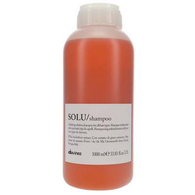 SOLU Shampoo Шампунь для глибокого очищення всіх типів волосся Essential Haircare Davines, 1000 мл